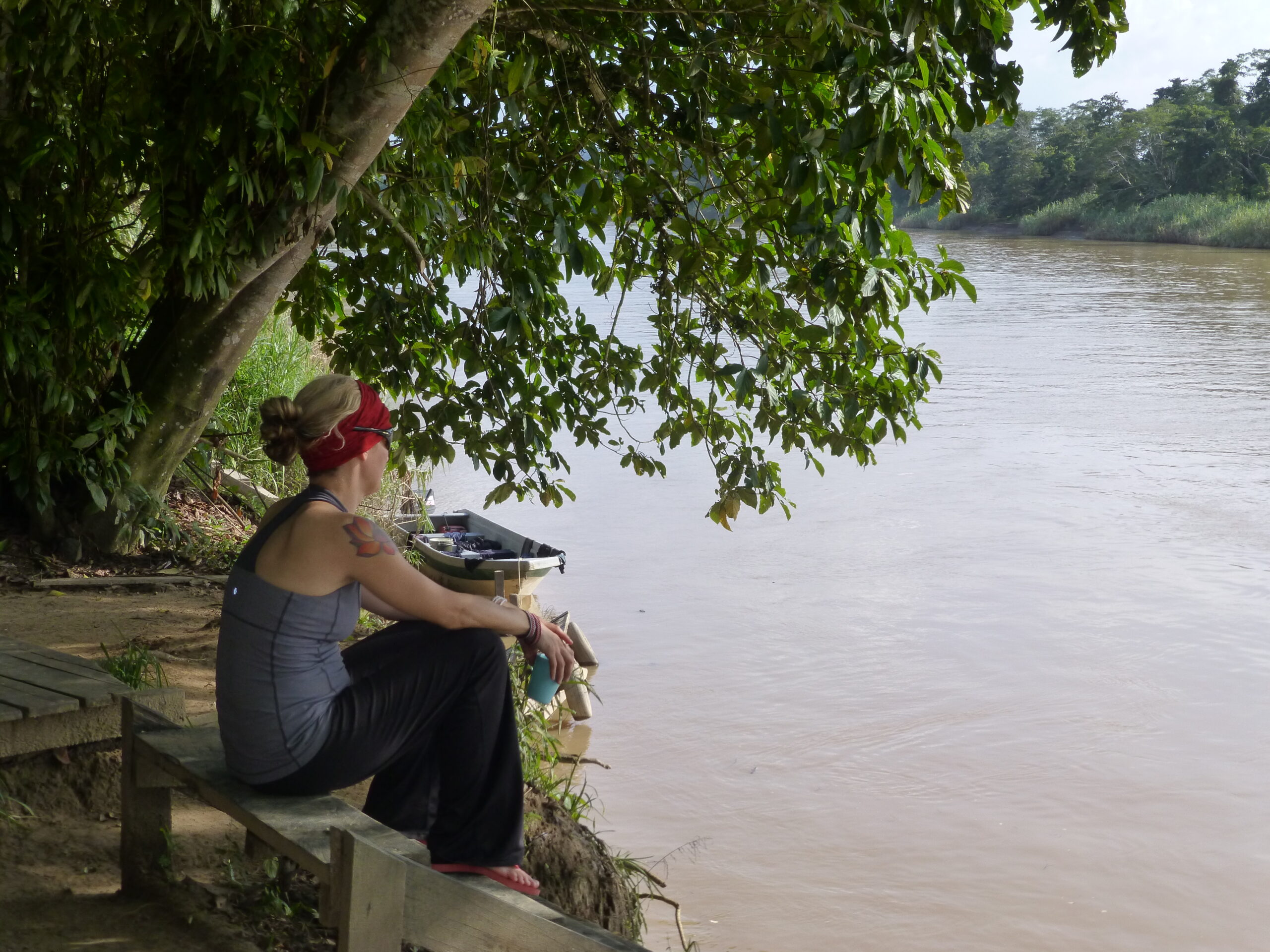 Lodge Uncle Tan dans la jungle de Bornéo dans mon article Orangs-outans de Bornéo en Malaisie : Ma rencontre avec ces "hommes de la forêt" #orangoutan #singe #primate #borneo #malaisie #asiedusudest #safari