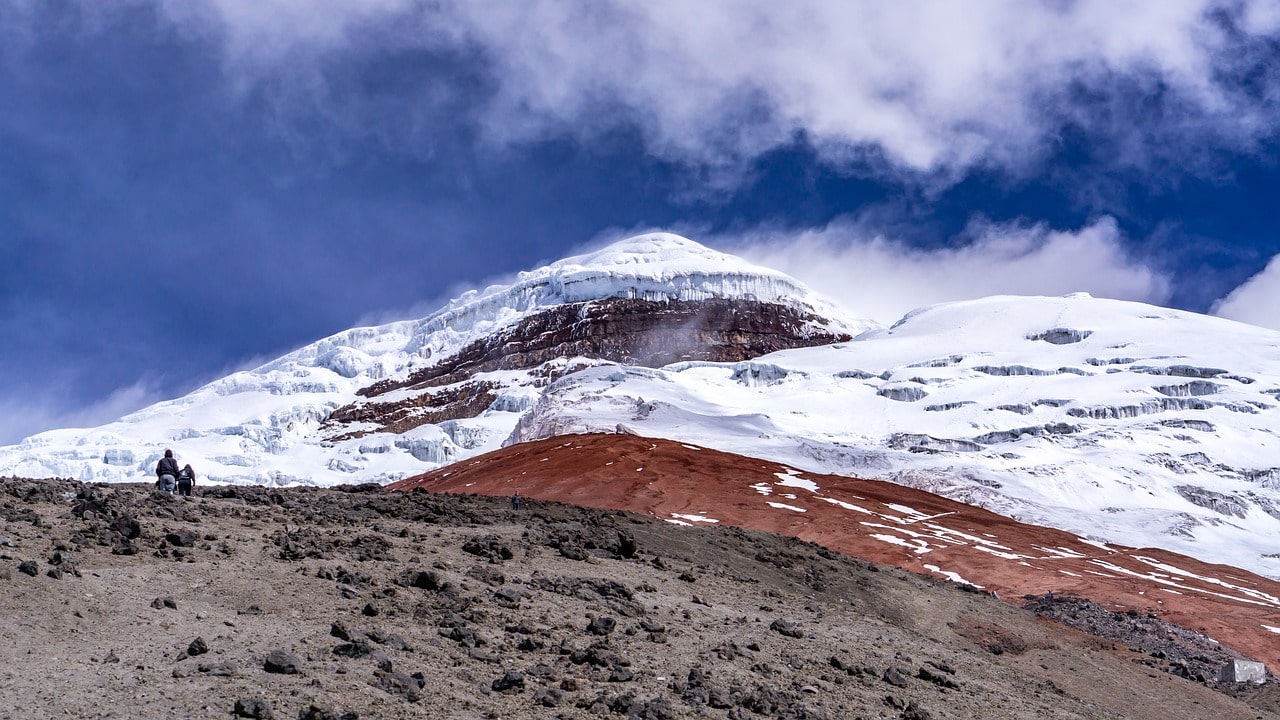 Le volcan Cotopaxi en Équateur dans mon article Visiter l'Équateur : Itinéraire en Équateur au coeur des montagnes et des volcans #sierra #equateur #itineraire #voyage #ameriquedusud