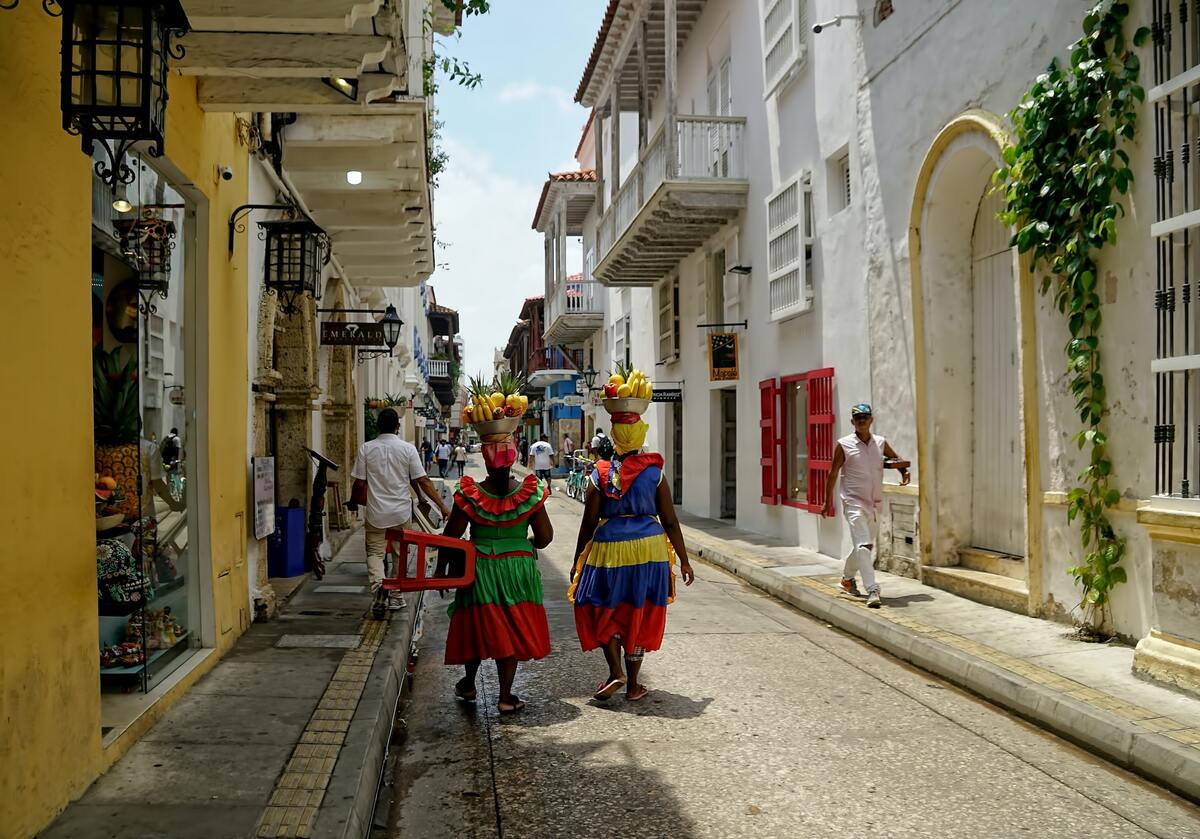 Cartagène en Colombie destination en vogue pour voyager en 2017 dans mon article Où aller en 2017 : 9 destinations en vogue pour voyager en 2017 #2017 #voyage #destination